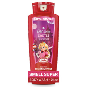 Old Spice Body & Face Wash x Super Mario Galaxy front view