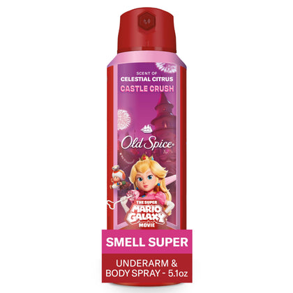 Old Spice Body Spray 5.1 oz front view with Celestial Citrus scent