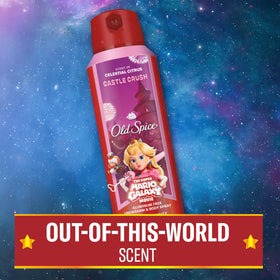 Old Spice Body Spray 5.1 oz in hand for application