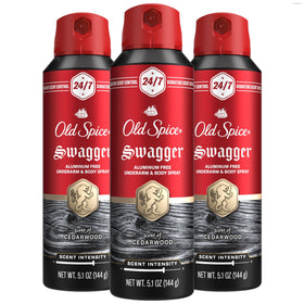 Old Spice Body Spray for Men front view with signature scent