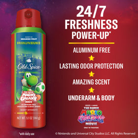 Old Spice Body Spray Special Edition side view showing packaging details