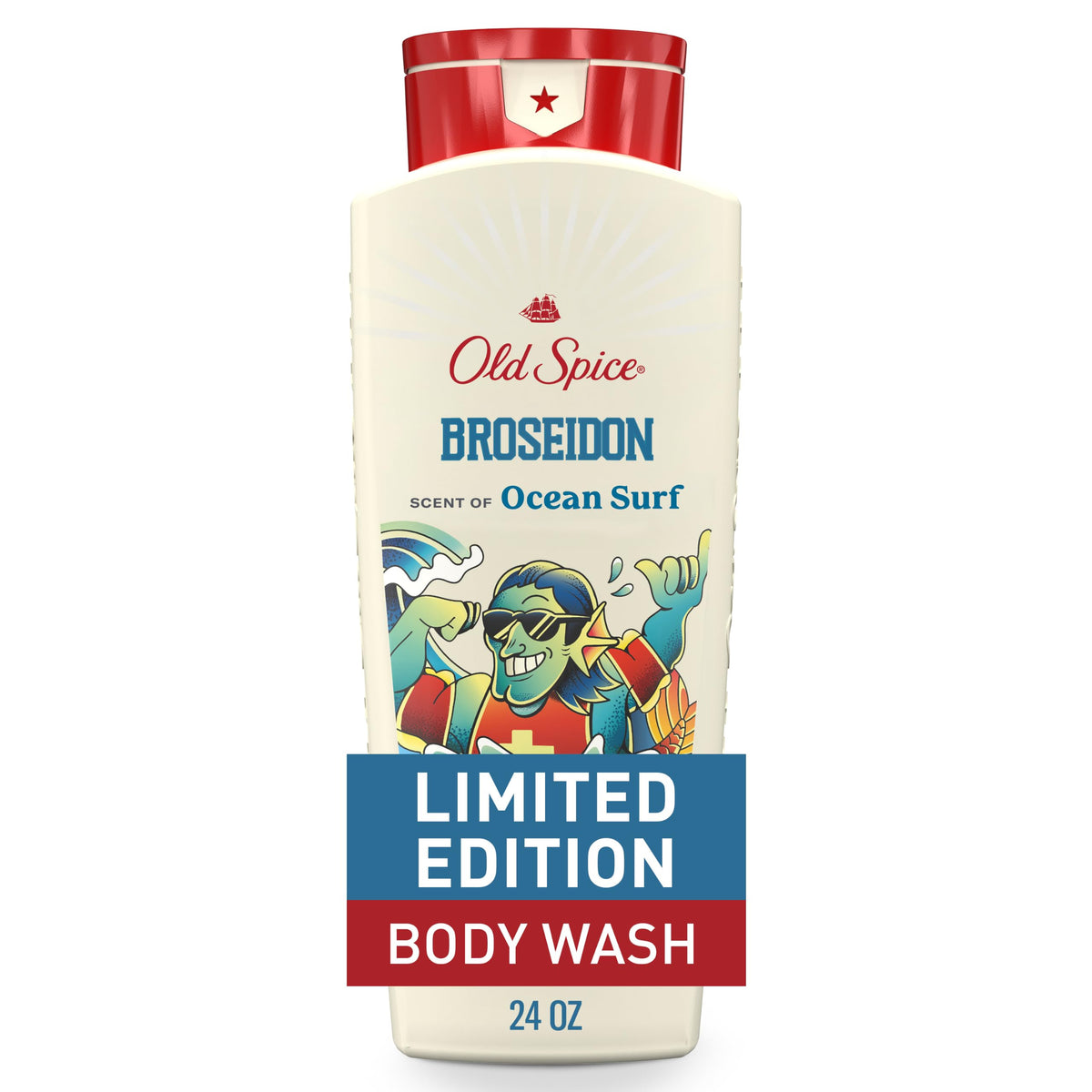 Old Spice Body Wash Broseidon 24 oz front view
