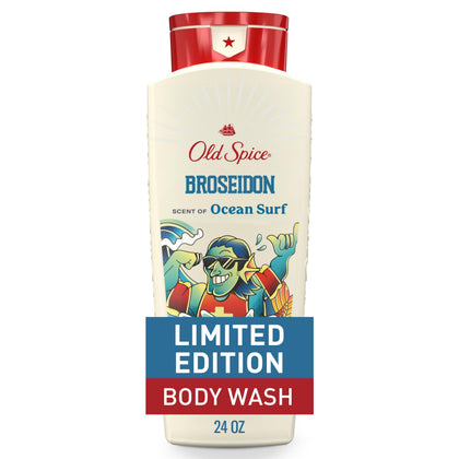 Old Spice Body Wash Broseidon 24 oz front view