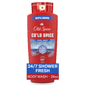 Old Spice Body Wash Cold Spice 24 oz front view