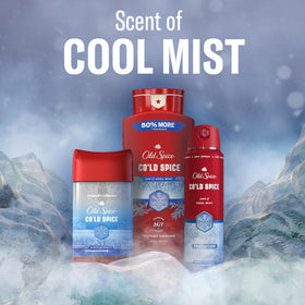 Old Spice Body Wash Cold Spice 24 oz in shower setting