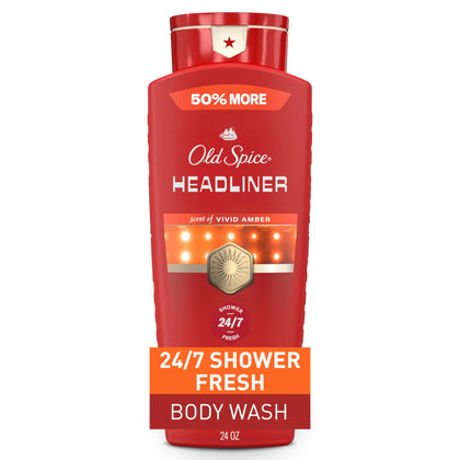 Old Spice Body Wash for Men 24 oz front view