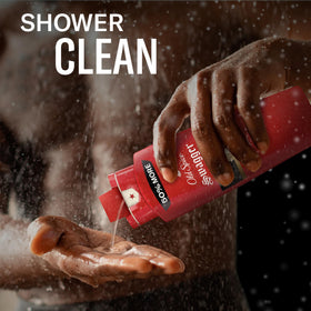 Old Spice Body Wash Swagger 24oz close-up of the bottle