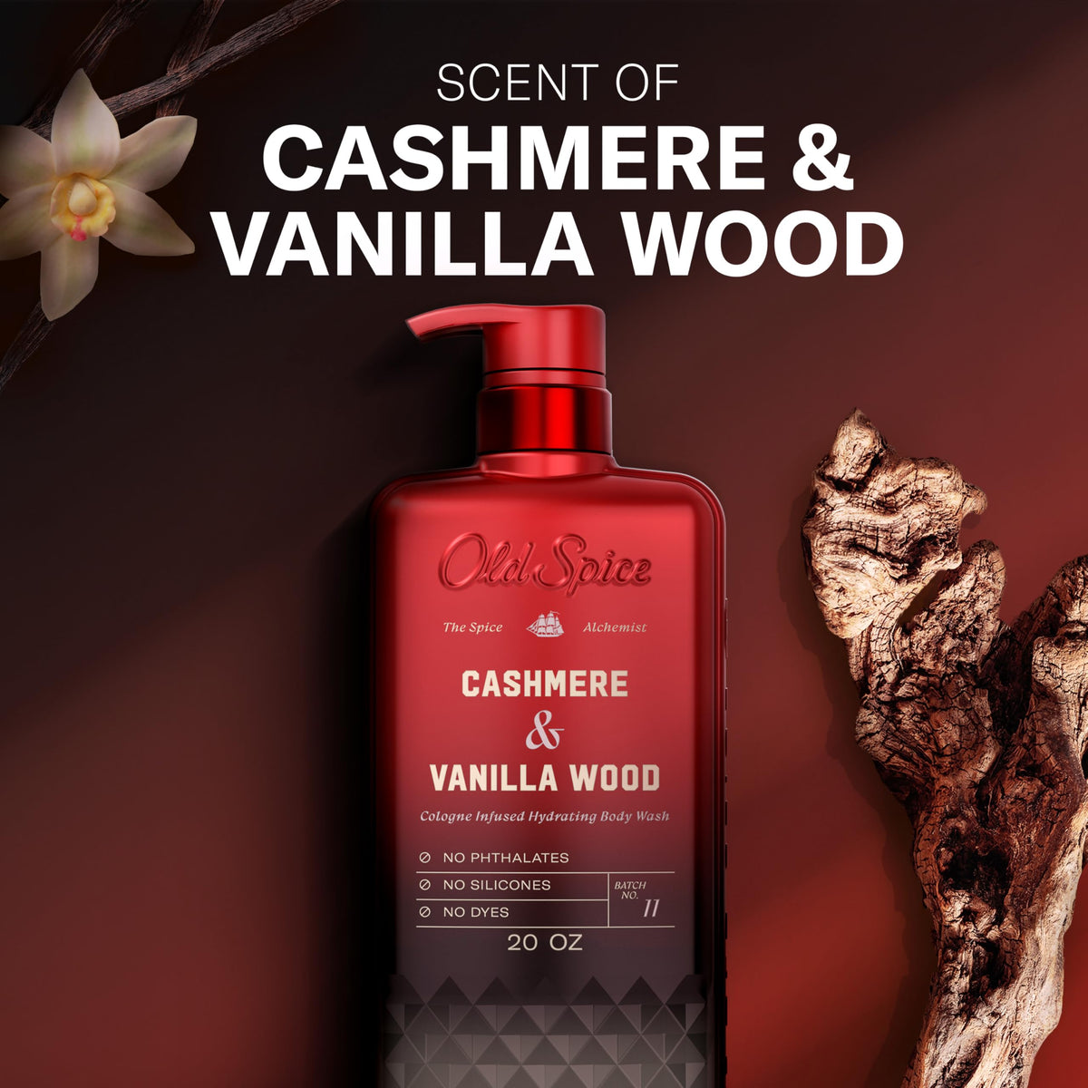 Old Spice Body Wash The Spice Alchemist Collection lifestyle scene in bathroom