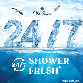 Old Spice body wash with deep sea minerals
