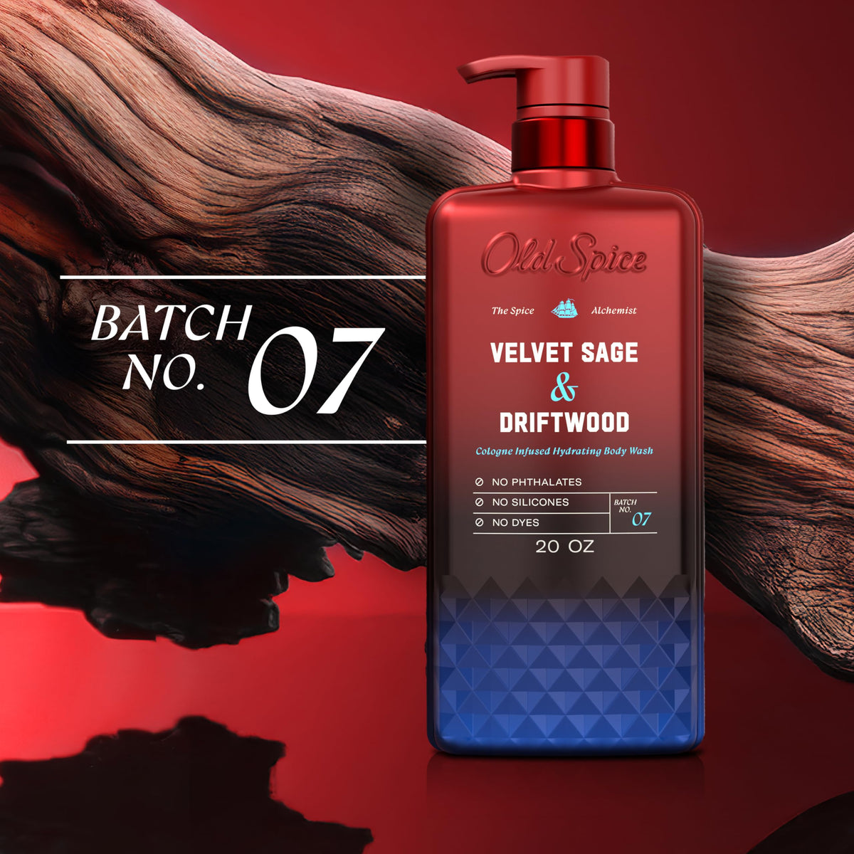 Old Spice Body Wash with matching deodorant and cologne