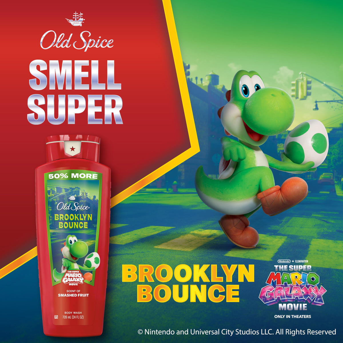 Old Spice Brooklyn Bounce Body Wash with a rich lather demonstration