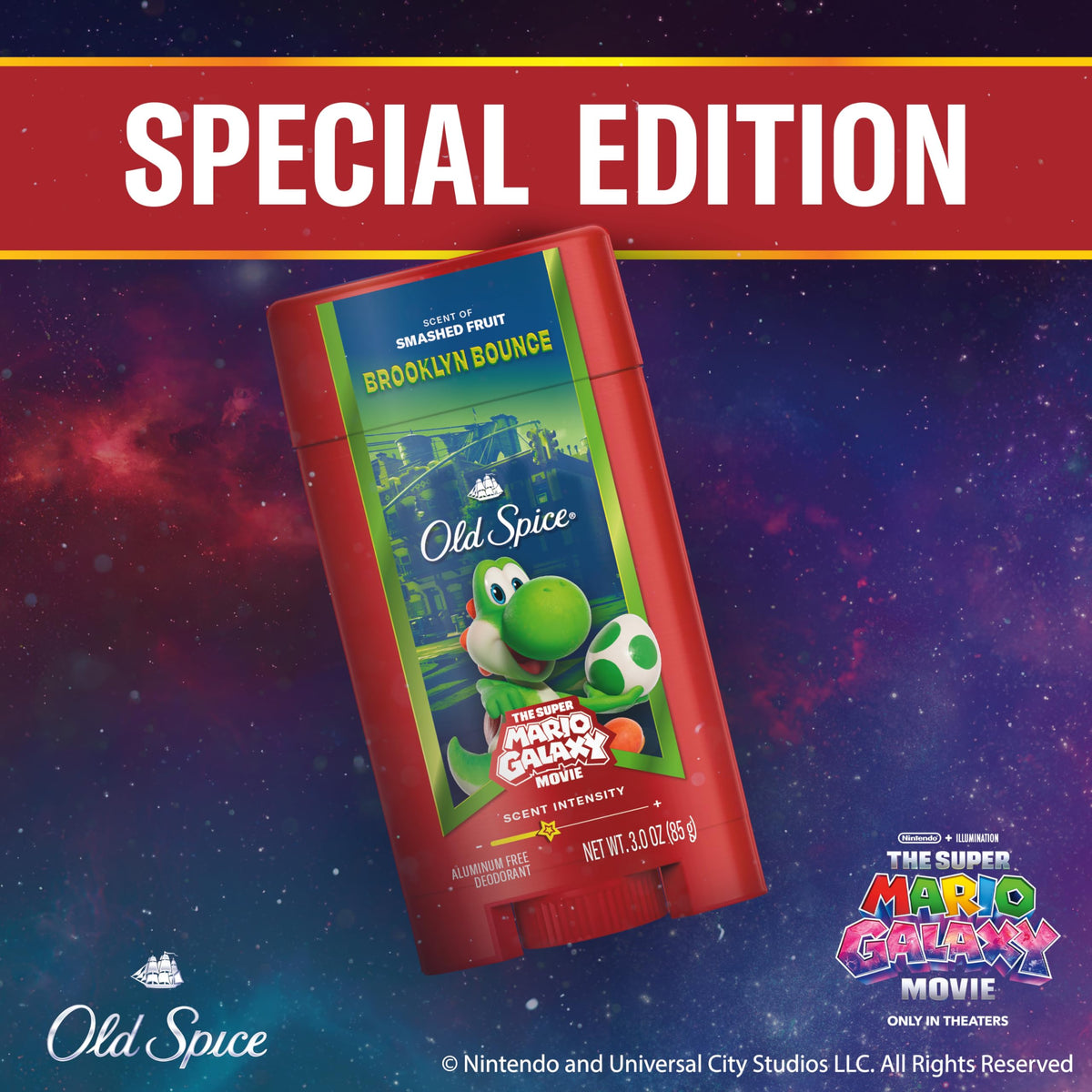 Old Spice Brooklyn Bounce Deodorant ingredients list