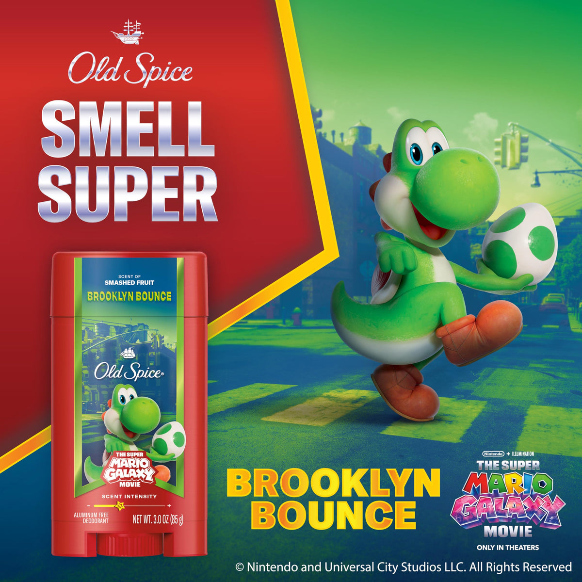Old Spice Brooklyn Bounce Deodorant top view