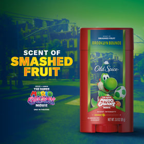 Old Spice Brooklyn Bounce Deodorant with smashed fruit scent description
