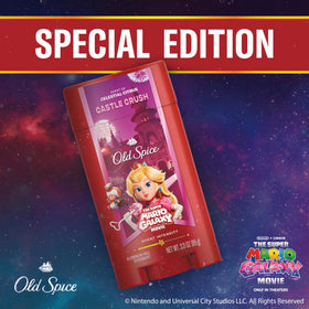 Old Spice Castle Crush Deodorant opened to show stick