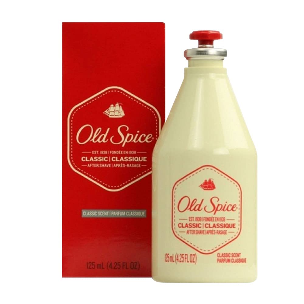 Old Spice Classic After Shave 4.25 Ounce front view