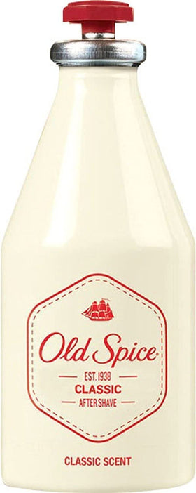 Old Spice Classic After Shave 4.25 oz bottle side view