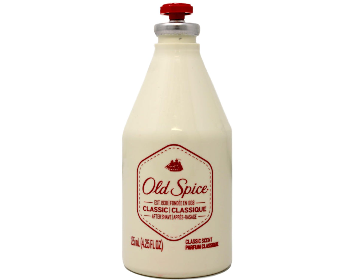 Old Spice Classic After Shave 4.25oz bottle side view