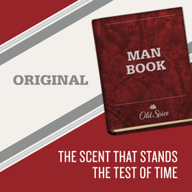 Old Spice Classic Deodorant on a bathroom shelf