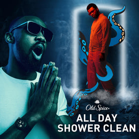 Old Spice Cleansing Body Wash 2-in-1 Krakengard lifestyle scene