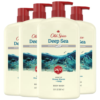 Old Spice Cleansing Body Wash 30 oz front view