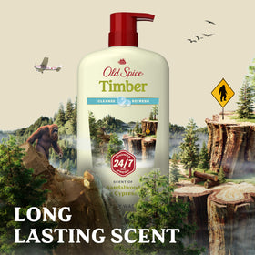 Old Spice Cleansing Body Wash ingredients list