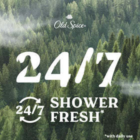 Old Spice Cleansing Body Wash lather demonstration