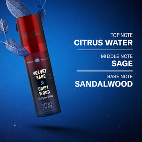 Old Spice Cologne Mist Velvet Sage + Driftwood ingredients list