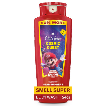 Old Spice Cosmic Quest Body & Face Wash 24 oz front view