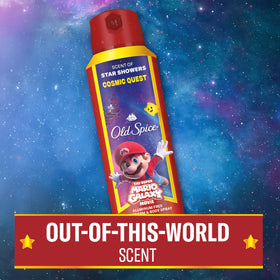 Old Spice Cosmic Quest Deodorant Body Spray ingredients list