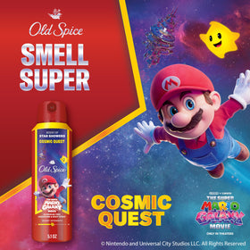 Old Spice Cosmic Quest Deodorant Body Spray side view