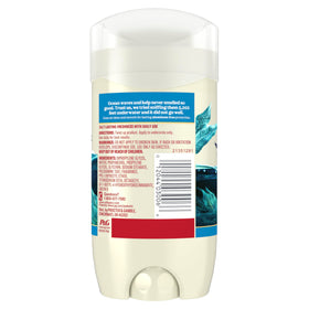 Old Spice Deep Sea Deodorant cap removed showing stick