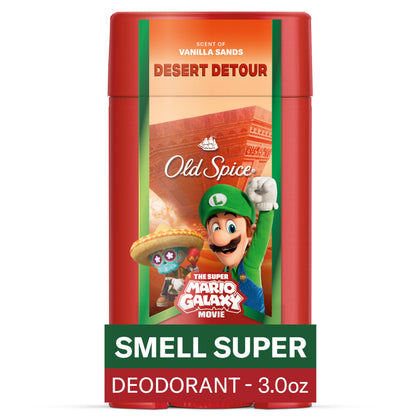 Old Spice Deodorant 3.0 oz front view with Vanilla Sands scent