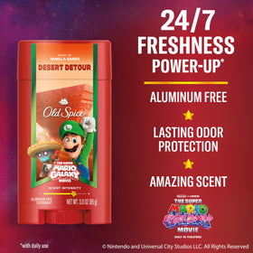 Old Spice Deodorant 3.0 oz side view showing packaging details