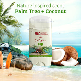 Old Spice Fiji Deodorant in use during sports