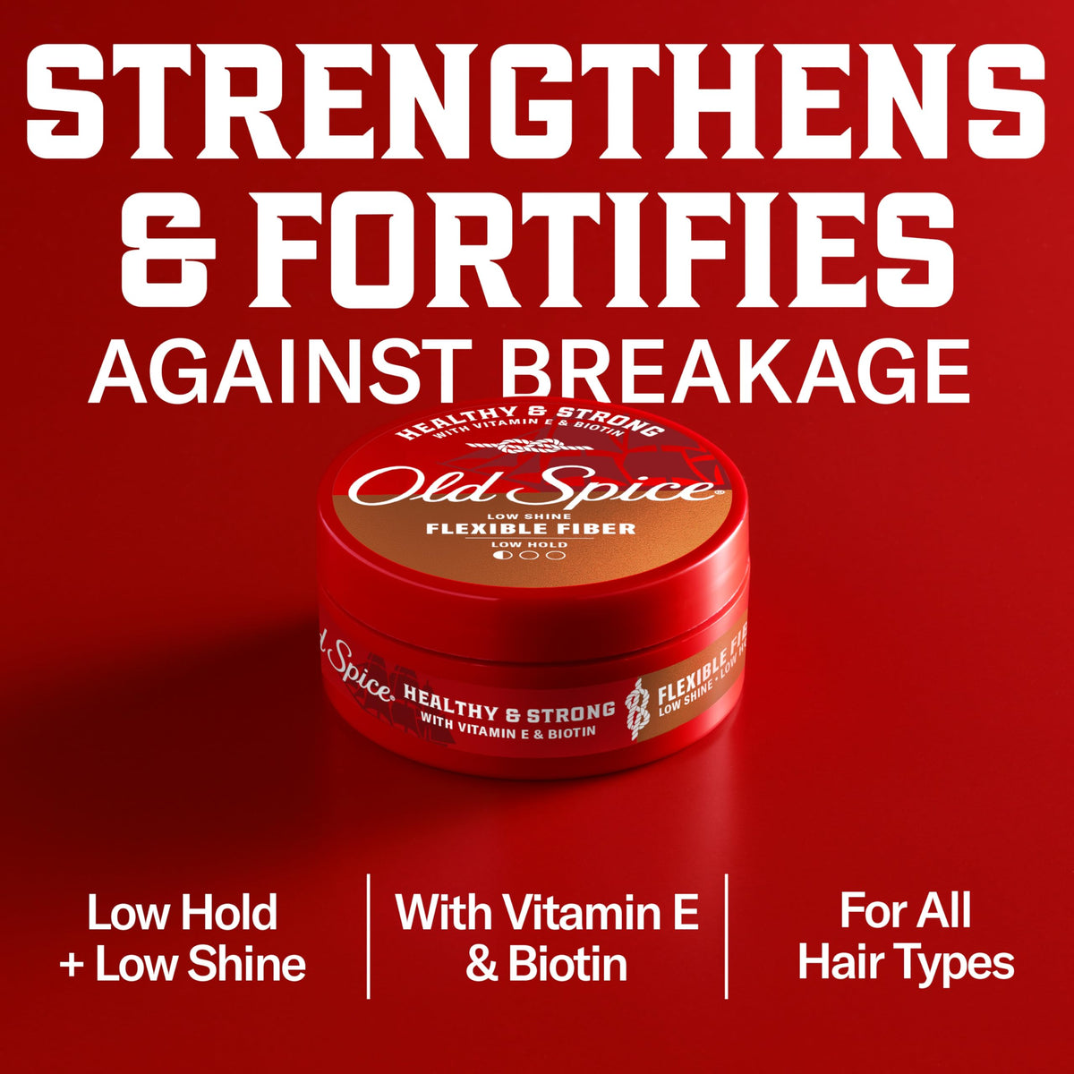 Old Spice Flexible Fiber application on hair
