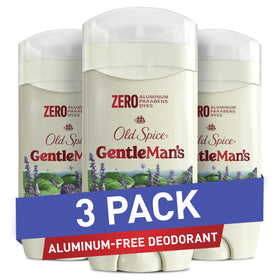 Old Spice GentleMan's Aluminium Free Deodorant 3-Pack front view