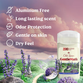 Old Spice GentleMan's Aluminium Free Deodorant Lavender & Mint 3.0 oz packaging