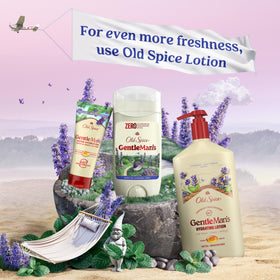 Old Spice GentleMan's Aluminium Free Deodorant with mint leaves