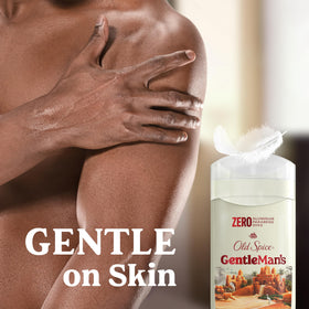 Old Spice GentleMan's Deodorant next to Gentle Man's Body Wash
