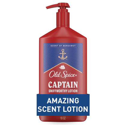 Old Spice Hand, Face & Body Lotion 16 oz front view
