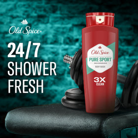 Old Spice High Endurance Body Wash back view