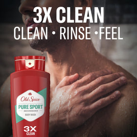 Old Spice High Endurance Body Wash packaging