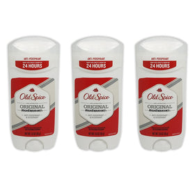 Old Spice High Endurance Deodorant 3-pack front view