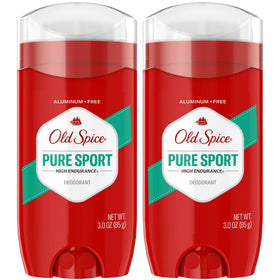 Old Spice High Endurance Deodorant front view with Pure Sport scent