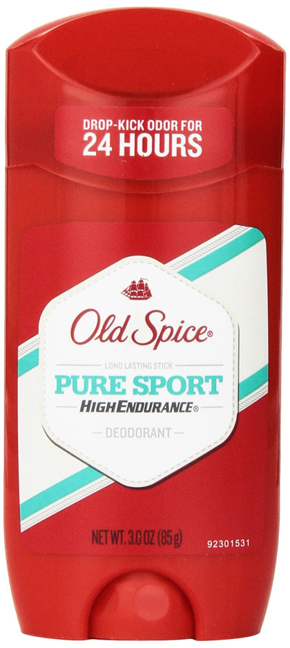 Old Spice High Endurance Men's Deodorant Twin Pack 6 Oz front view