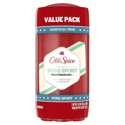 Old Spice High Endurance Pure Sport Deodorant front view 3 oz