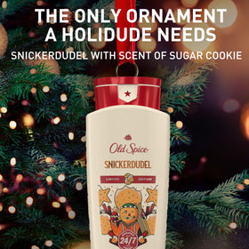 Old Spice Holidudes Body Wash Snickerdudel 16 oz ingredients list