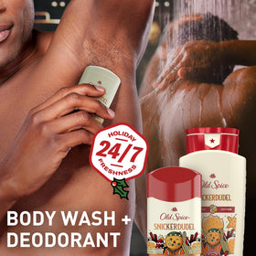 Old Spice Holidudes Body Wash Snickerdudel 16 oz side view