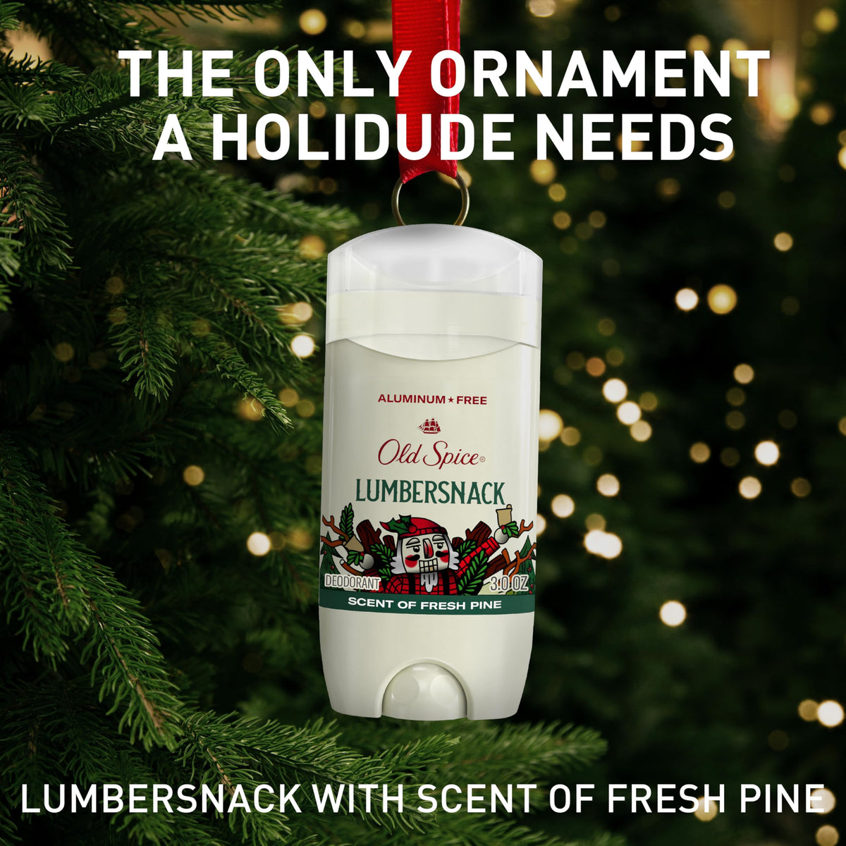 Old Spice Holidudes Limited Edition Deodorant close-up of the cap